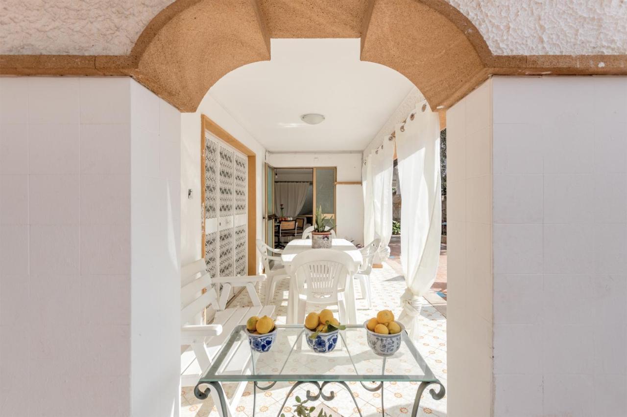 Casa In Villa A Mondello-700M Dal Mare Palermo Exteriér fotografie