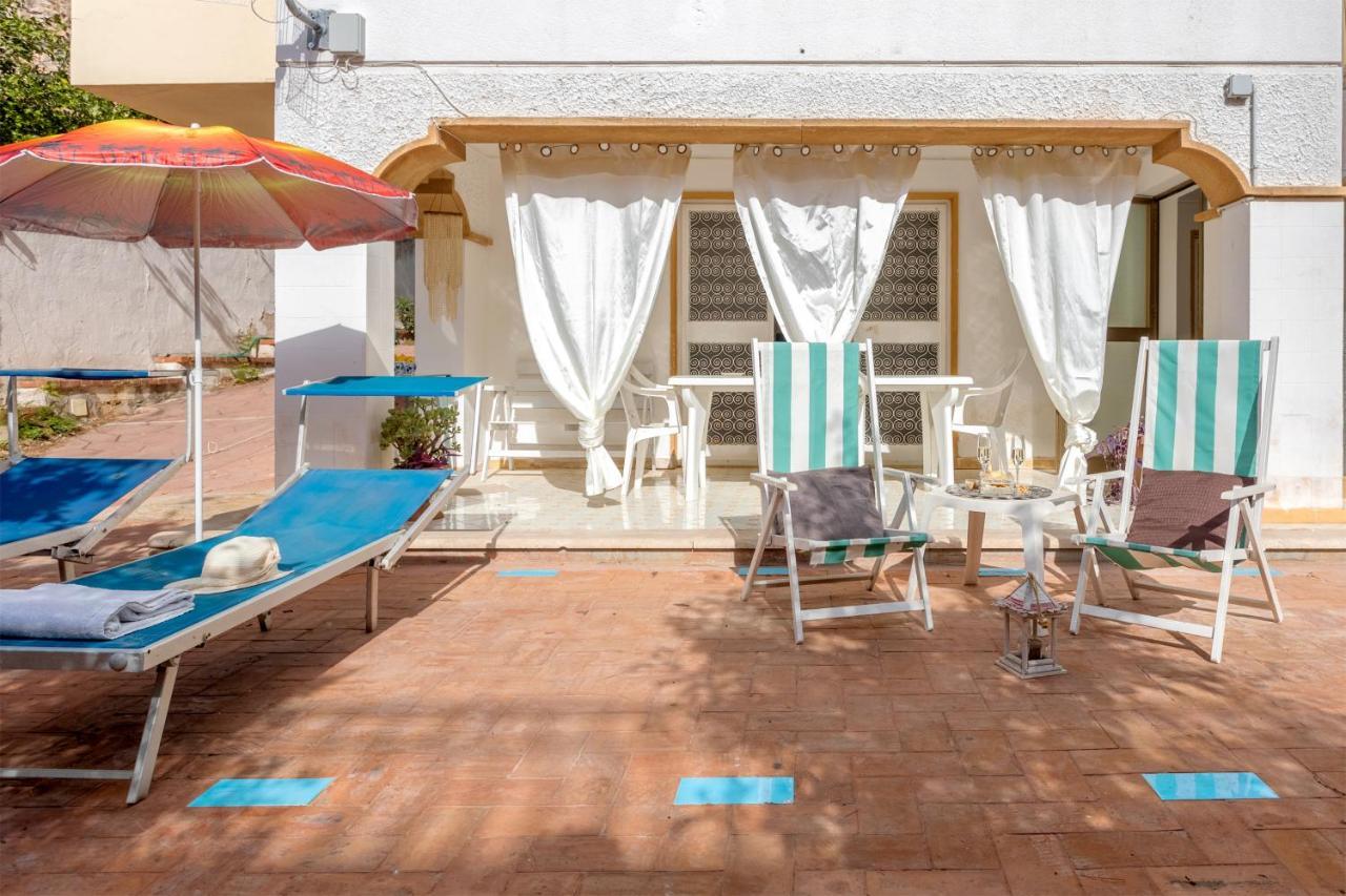 Casa In Villa A Mondello-700M Dal Mare Palermo Exteriér fotografie